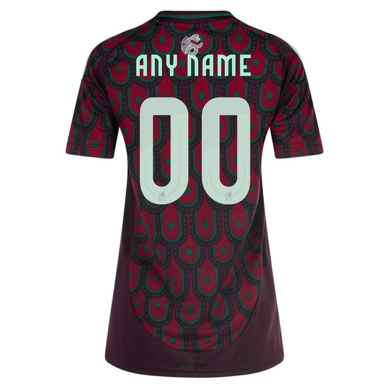 2024 Mexico Customized Home Women's Soccer Jersey - Click Image to Close