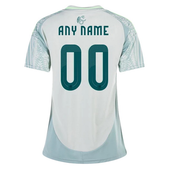2024 Mexico Customized Away Women's Soccer Jersey - Click Image to Close