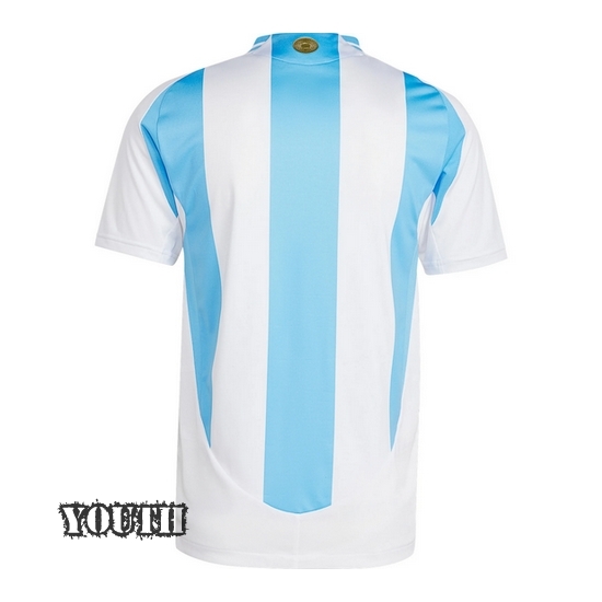 2024 Argentina Team Home Youth Soccer Jersey