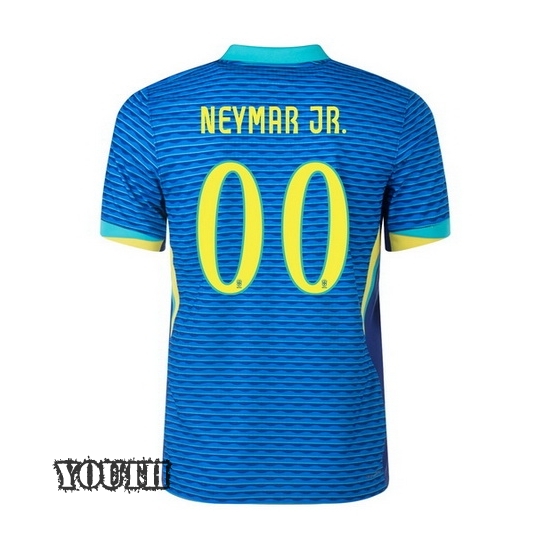 2024 Brazil Customized Away Youth Soccer Jersey