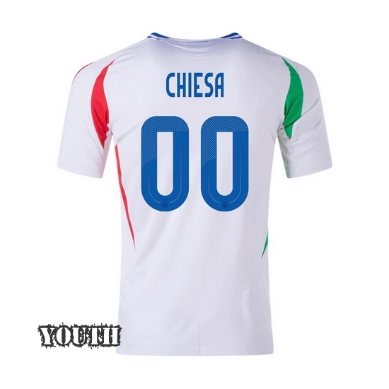 2024 Italy Customized Away Youth Soccer Jersey