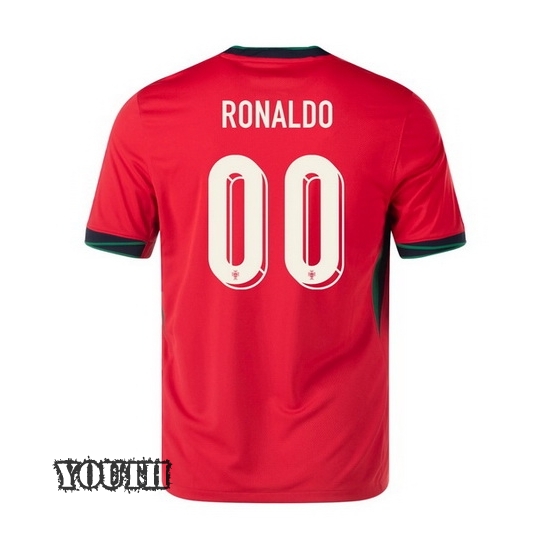 2024 Portugal Customized Home Youth Soccer Jersey