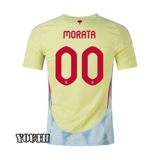 2024 Spain Customized Away Youth Soccer Jersey