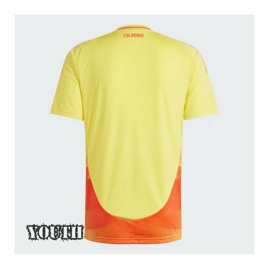 2024 Colombia Team Home Youth Soccer Jersey