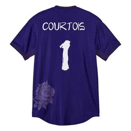 2023/24 Thibaut Courtois Purple Men's Soccer Jersey
