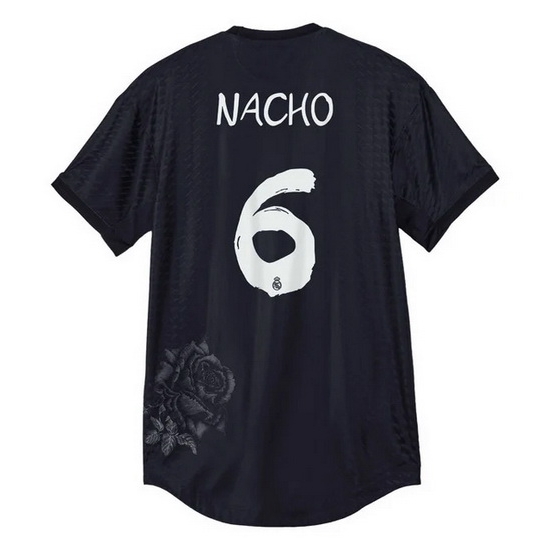2023/24 Nacho Fernandez Black Men's Soccer Jersey