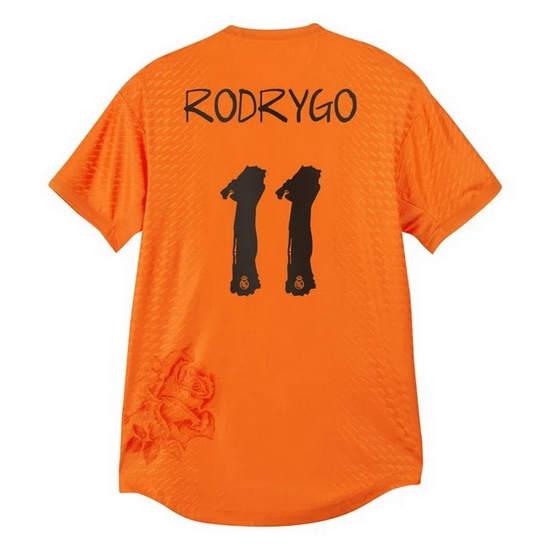 2023/24 Rodrygo Orange Men's Fourth Soccer Jersey