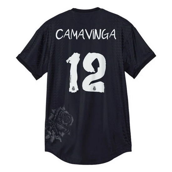 2023/24 Eduardo Camavinga Black Men's Soccer Jersey