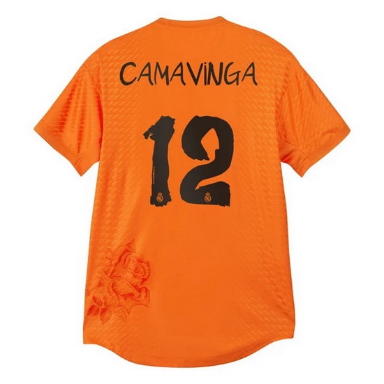 2023/24 Eduardo Camavinga Orange Men's Soccer Jersey