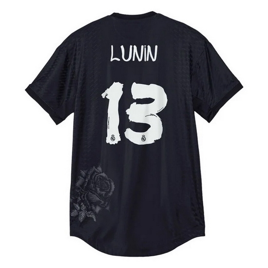 2023/24 Andriy Lunin Black Fourth Men's Soccer Jersey