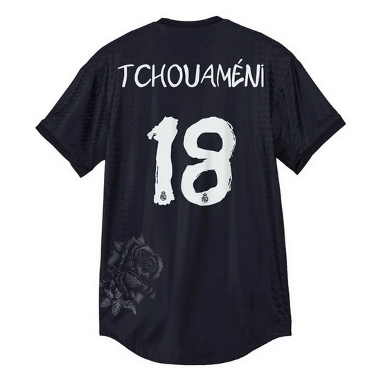 2023/24 Aurelien Tchouameni Black Men's Soccer Jersey
