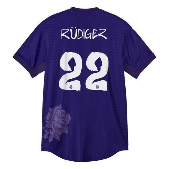 2023/24 Antonio Rudiger Purple Men's Soccer Jersey