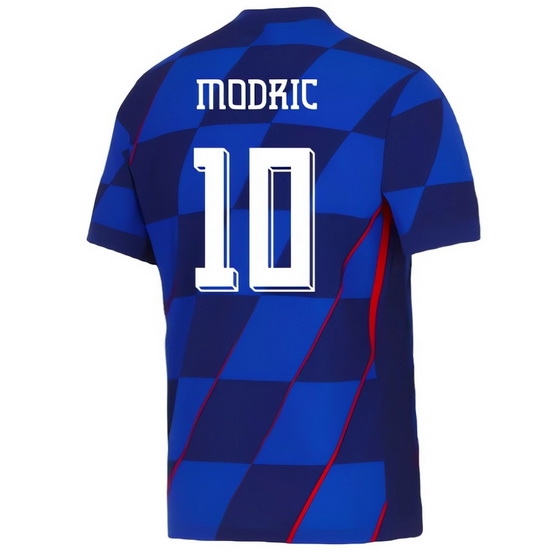 2024 Luka Modric Croatia Away Men's Soccer Jersey