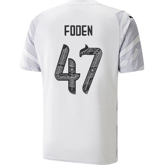 2023/24 Phil Foden Gray Men's Soccer Jersey