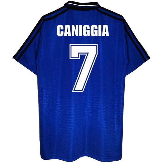 1994 Caniggia #7 Argentina Home Retro Men's Jersey
