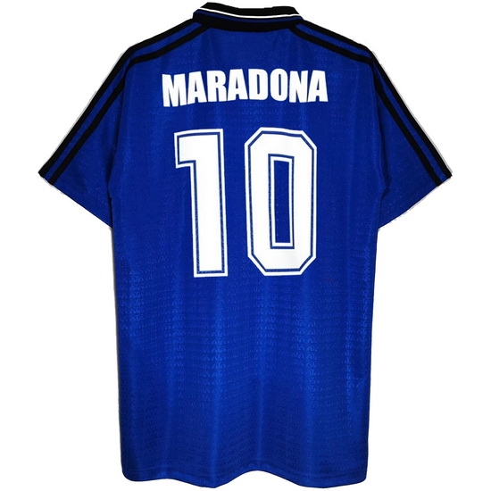 1994 Maradona #10 Argentina Blue Retro Men's Jersey