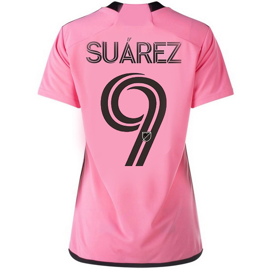 2024/25 Luis Suarez Pink Home Women's Soccer Jersey