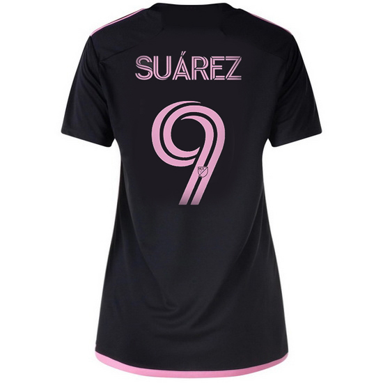 2024/25 Luis Suarez Black Away Women's Soccer Jersey