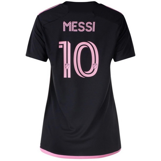 2024/25 Lionel Messi Black Away Women's Soccer Jersey