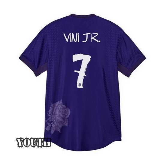 2023/24 Vinicius Junior Purple Youth Soccer Jersey