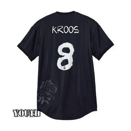 2023/24 Toni Kroos Black Youth Soccer Jersey