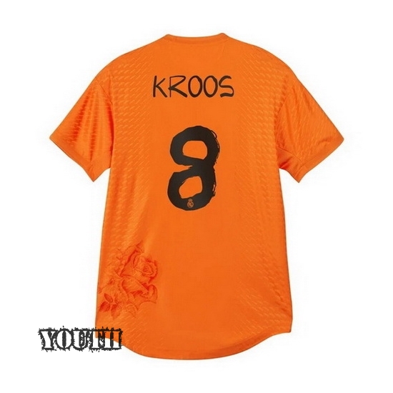 2023/24 Toni Kroos Orange Youth Soccer Jersey