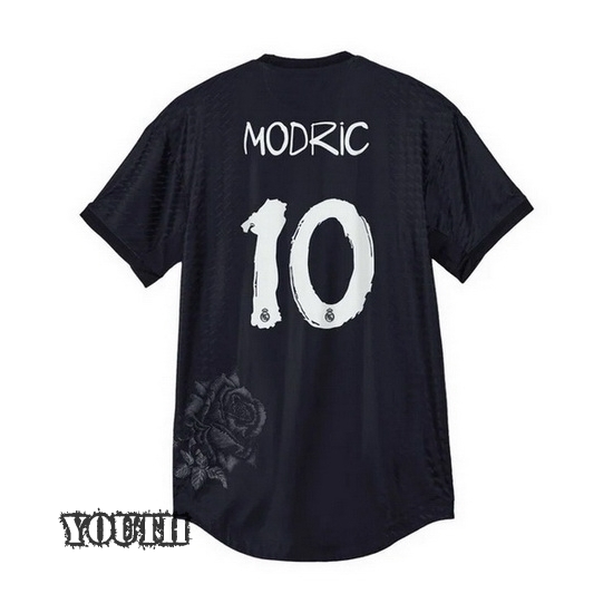 2023/24 Luka Modric Black Youth Soccer Jersey