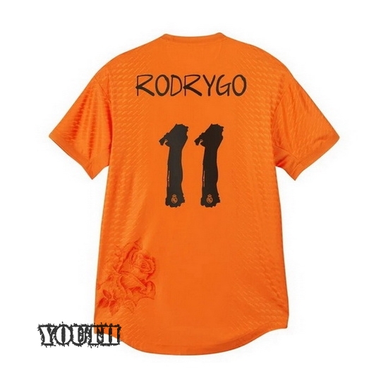 2023/24 Rodrygo Orange Youth Soccer Jersey