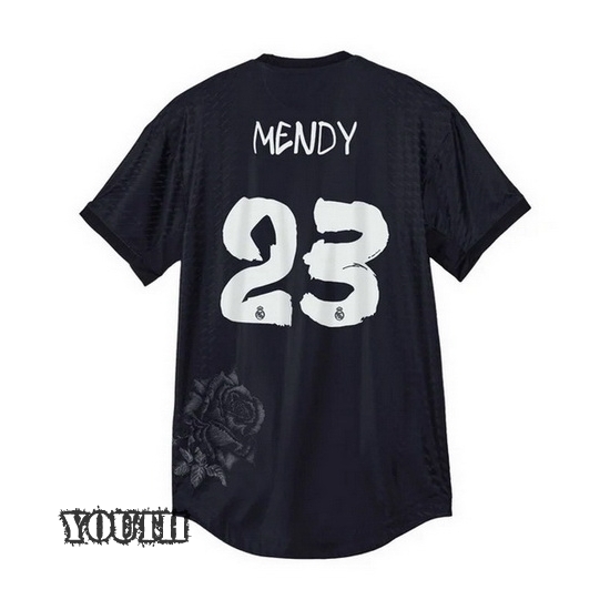 2023/24 Ferland Mendy Black Youth Soccer Jersey