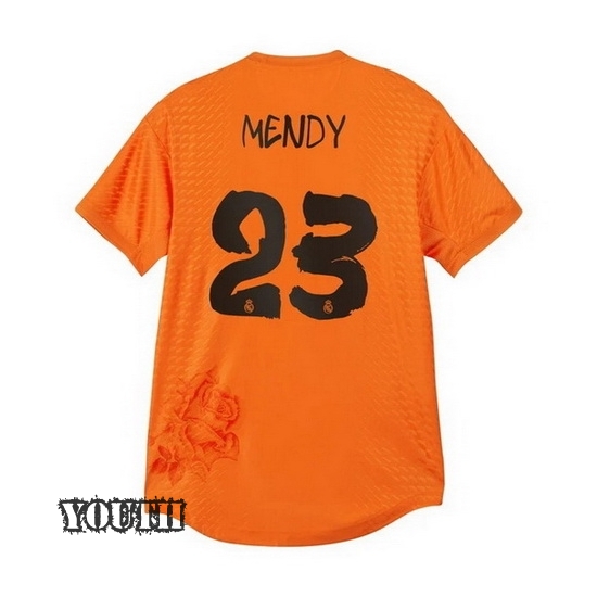 2023/24 Ferland Mendy Orange Youth Soccer Jersey