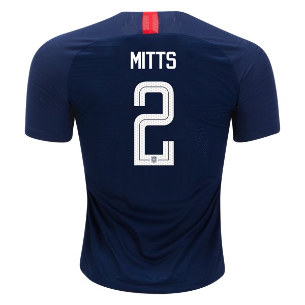 Away Heather Mitts 2018/19 USA Authentic Men's Stadium Jersey - Click Image to Close