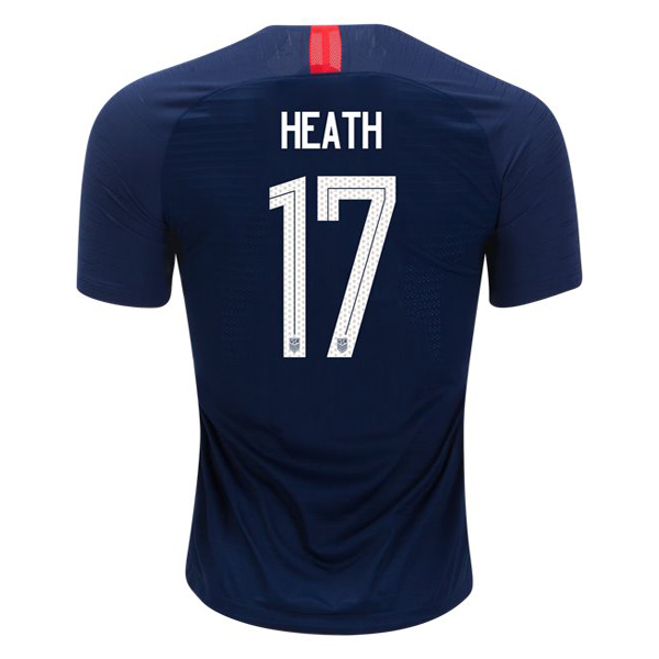 Away Tobin Heath 2018/2019 USA Replica Men's Stadium Jersey