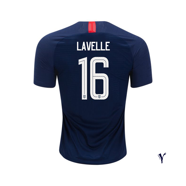 Away Rose Lavelle 2018/19 USA Youth Stadium Soccer Jersey
