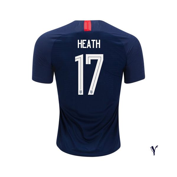 Away Tobin Heath 2018/2019 USA Youth Stadium Soccer Jersey