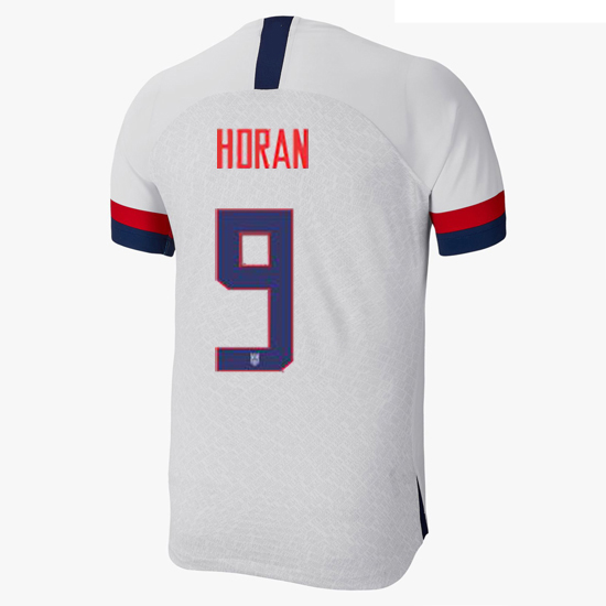 USA Home Lindsey Horan 2019/20 Men's Stadium Soccer Jersey