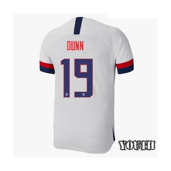 USA Home Crystal Dunn 2019/20 Youth Stadium Soccer Jersey
