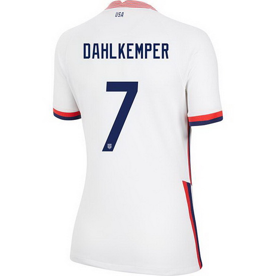USA Home Abby Dahlkemper 2020/21 Women's Stadium Soccer Jersey - Click Image to Close