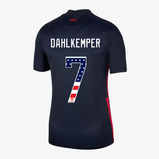 Navy Abby Dahlkemper 2020 Women's Stadium Jersey Independence Day