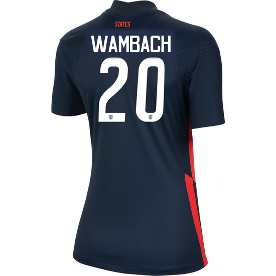 USA Away Abby Wambach 2020/21 Women's Stadium Soccer Jersey