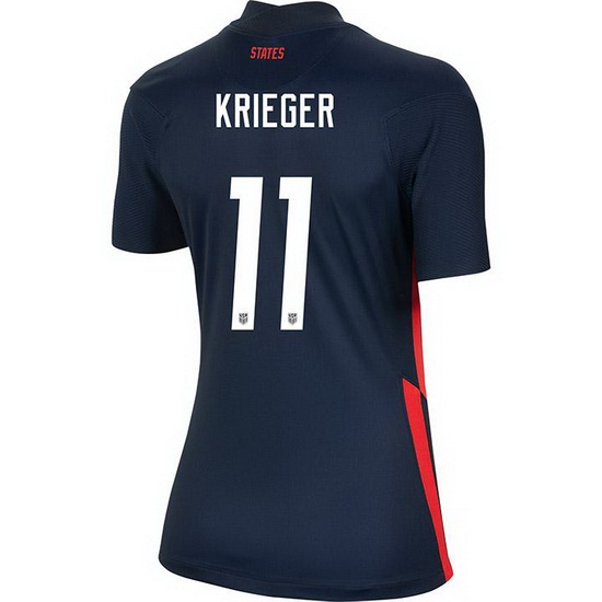 USA Away Ali Krieger 2020/21 Women's Stadium Soccer Jersey
