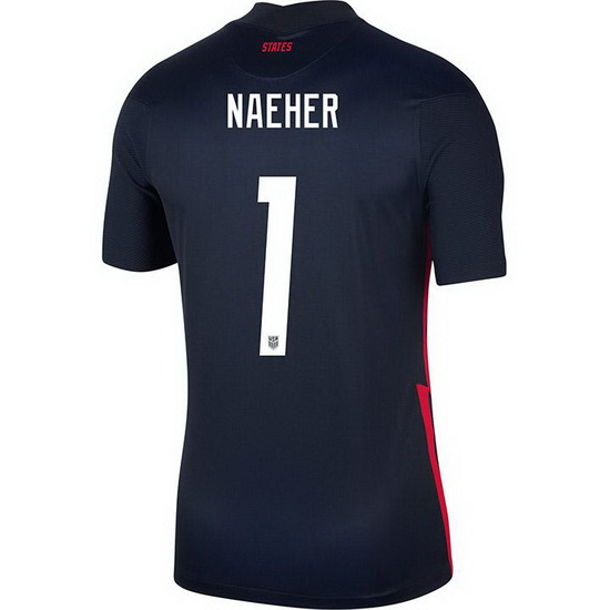 USA Navy Alyssa Naeher 2020 Men's Stadium Soccer Jersey
