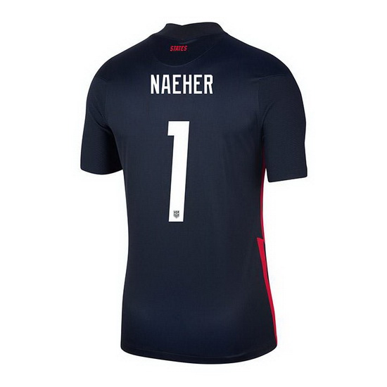 USA Navy Alyssa Naeher 2020/2021 Youth Stadium Soccer Jersey