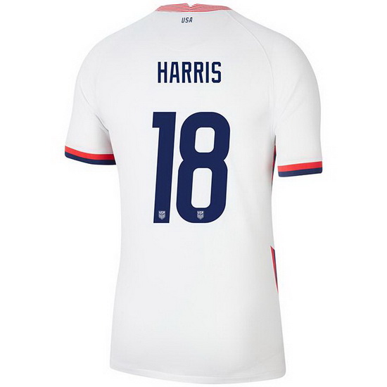 USA White Ashlyn Harris 2020 Men's Stadium Soccer Jersey