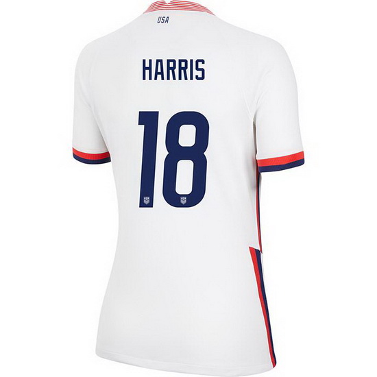 USA Home Ashlyn Harris 2020/21 Women's Stadium Soccer Jersey