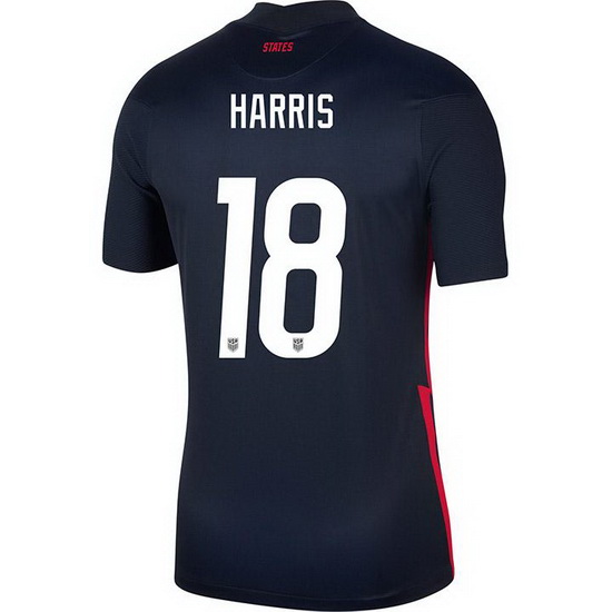 USA Navy Ashlyn Harris 2020 Men's Stadium Soccer Jersey