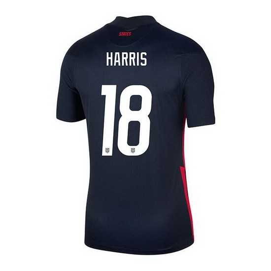 USA Navy Ashlyn Harris 2020/2021 Youth Stadium Soccer Jersey