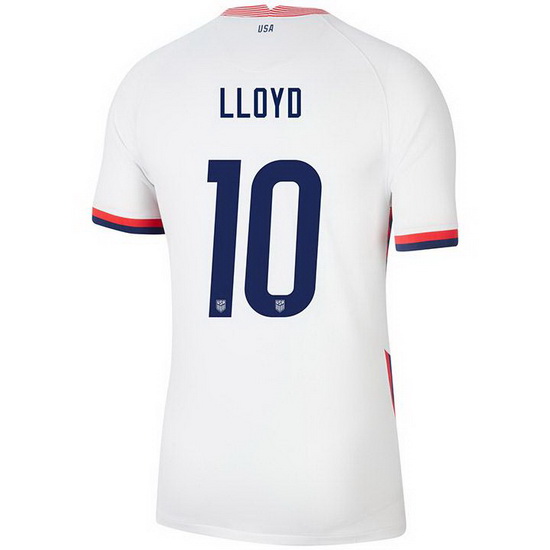 USA White Carli Lloyd 2020 Men's Stadium Soccer Jersey - Click Image to Close