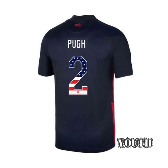 Away Mallory Pugh 2020/21 Youth Stadium Jersey Independence Day
