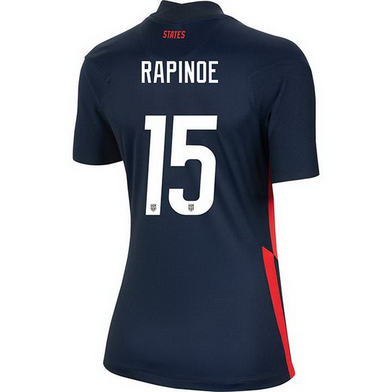 USA Away Megan Rapinoe 2020/21 Women's Stadium Soccer Jersey