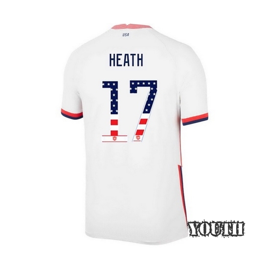 Home Tobin Heath 2020/21 Youth Stadium Jersey Independence Day